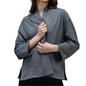 Ministry Of Supply Heathered Gray Cardigan Size Small